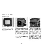 Preview for 24 page of Mamiya RZ67 PRO II Instructions Manual