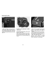 Preview for 28 page of Mamiya RZ67 PRO II Instructions Manual