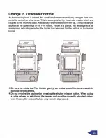 Preview for 39 page of Mamiya RZ67 Instructions Manual