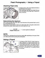 Preview for 49 page of Mamiya RZ67 Instructions Manual