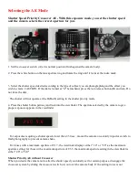 Preview for 10 page of Mamiya ZE-X Manual