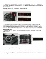 Preview for 12 page of Mamiya ZE-X Manual