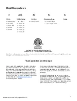 Preview for 3 page of Mammoth K Vintage Installation, Operation And Maintenance Manual