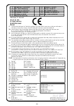 Preview for 21 page of Mammoth M.DC.T.ID.B.20.50 Manual