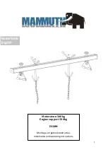 Preview for 1 page of Mammuth ES1MH Installation And Operating Instructions Manual