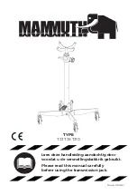 Mammuth TJ3 Manual preview