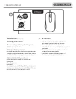 Preview for 1 page of Man & Machine C Mouse Operating Manual