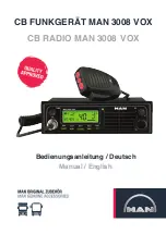 Man 3008 VOX Manual предпросмотр