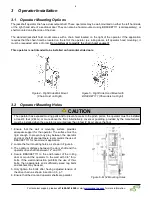 Preview for 6 page of Manaras MSJ Installation And Instruction Manual