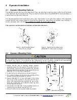 Preview for 7 page of Manaras OHJ Installation Instructions Manual