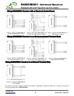 Предварительный просмотр 2 страницы Manaras RADIORE901 Programming Instructions