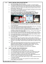 Preview for 8 page of MANATEC JUMBO HCV Operating Manual