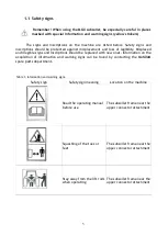 Preview for 5 page of Mandam MGX 2200 Operating Manual