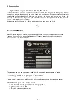 Preview for 4 page of Mandam SAL DISC HARROW Operation Manual