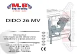 M&B Engineering DIDO 26 MV Original Instruction Manual предпросмотр