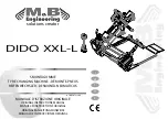 M&B Engineering DIDO XXL-L Original Instruction Manual preview