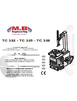 Preview for 1 page of M&B Engineering TC 322 Original Instructions Manual