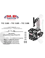 M&B Engineering TC 325 Original Instructions Manual preview