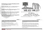 Предварительный просмотр 3 страницы M&B Engineering WB 355 Original Instruction Manual