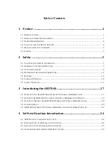 Предварительный просмотр 2 страницы M&B AED7000 User Manual