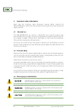 Preview for 8 page of M&C GENTWO PMA1000 Instruction Manual