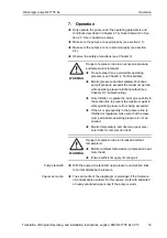 Preview for 44 page of M&C MP30 Ex Operating And Installation Instructions