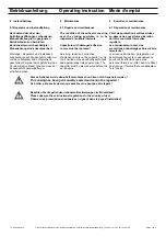 Preview for 100 page of M&C MP30 Ex Operating And Installation Instructions