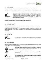 Preview for 23 page of M&C PMA Series Instruction Manual