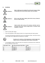 Preview for 14 page of M&C SP 30-H EX2 Instruction Manual