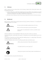 Preview for 15 page of M&C SP180-H Instruction Manual