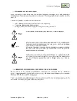 Preview for 37 page of M&C TEC1 Series Operation Manual