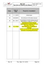 Preview for 8 page of M&D FLUGZEUGBAU MD-TJ Series Operation And Maintenance Manual