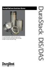 Preview for 1 page of M&G DuraVent DAS Installation Instructions Manual