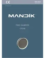 Preview for 1 page of Mandik CFDM Manual