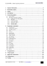 Предварительный просмотр 3 страницы Mandik Climatix Operating Instructions Manual