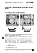 Предварительный просмотр 16 страницы Mandik CPV Installation, Commissioning And Maintenance