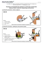 Предварительный просмотр 2 страницы Mandik FDMR 60 Installation Instructions Manual