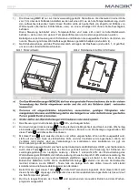 Preview for 11 page of Mandik MMC Installation And Operating Instructions Manual