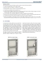 Preview for 5 page of Mandik SEDM-D Installation, Operation, Maintenance And Service Manual