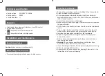 Preview for 6 page of mandine MHB600-16 Manual