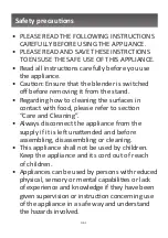 Preview for 2 page of mandine MSB300-17 Safety Precautions