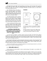 Предварительный просмотр 4 страницы M&K Sound K-5 Operation Manual