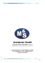 Предварительный просмотр 15 страницы M&S Armaturen PAMS DA Series Operation Manual