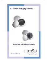 M&S Systems 8-Ohm Owner'S Manual preview