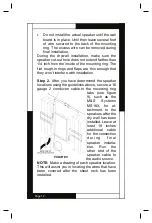 Preview for 12 page of M&S Systems WaveGuide WG100W Owner'S Manual