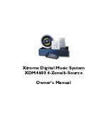 M&S Systems XDM4600 Xtreme Digital Music system Owner'S Manual preview