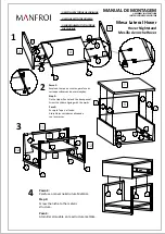 Предварительный просмотр 3 страницы Manfroi Hover 700002 Assembly Instructions