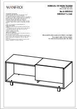 Предварительный просмотр 1 страницы Manfroi Rack MIDDLE Assembly Instructions