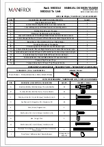 Preview for 2 page of Manfroi Rack MIDDLE Assembly Instructions