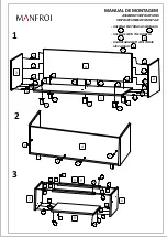 Preview for 3 page of Manfroi Rack MIDDLE Assembly Instructions